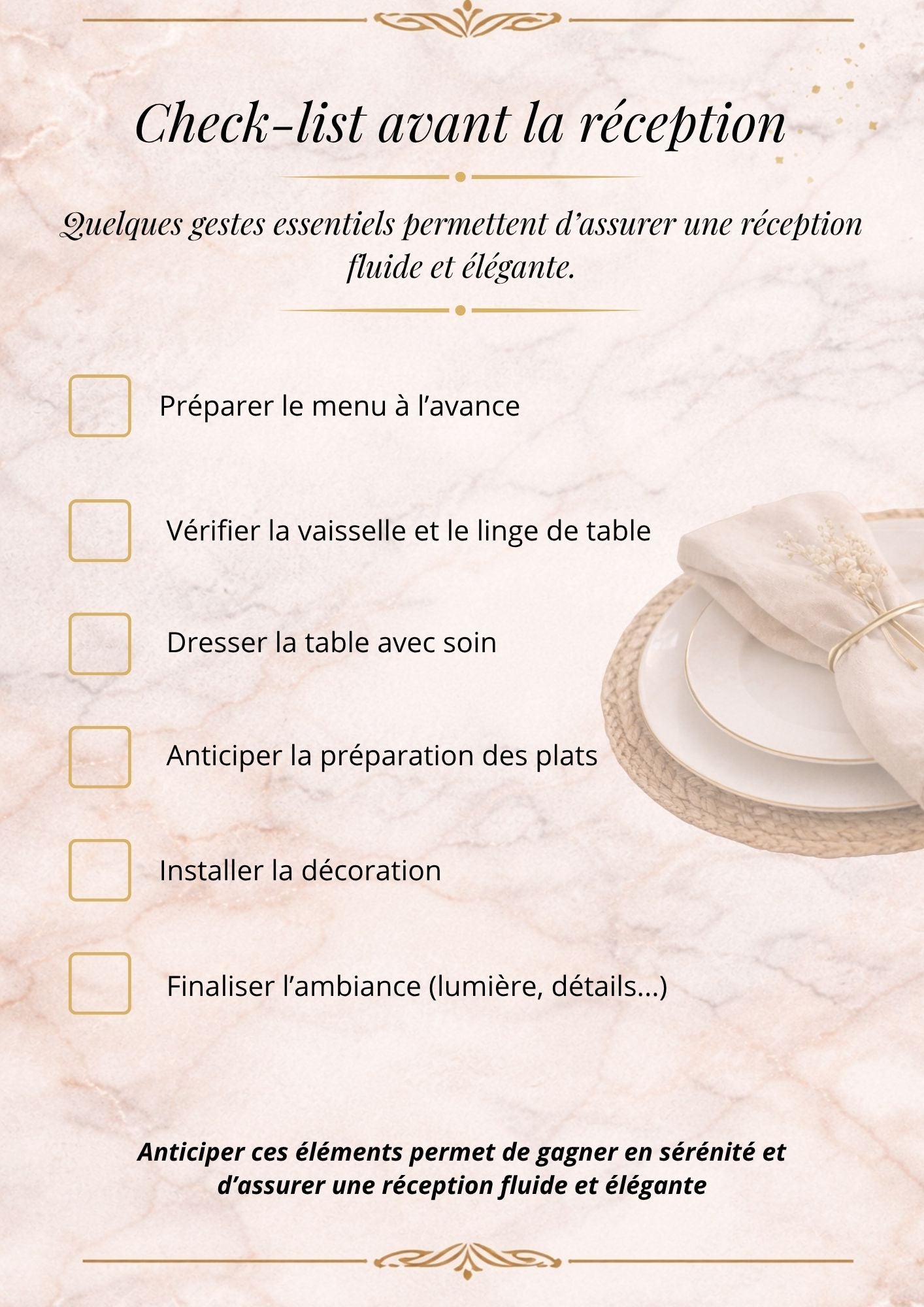 L’Art de Recevoir – Édition Héritage + Planner Offert | Organisez des Réceptions Élégantes & Sans Stress