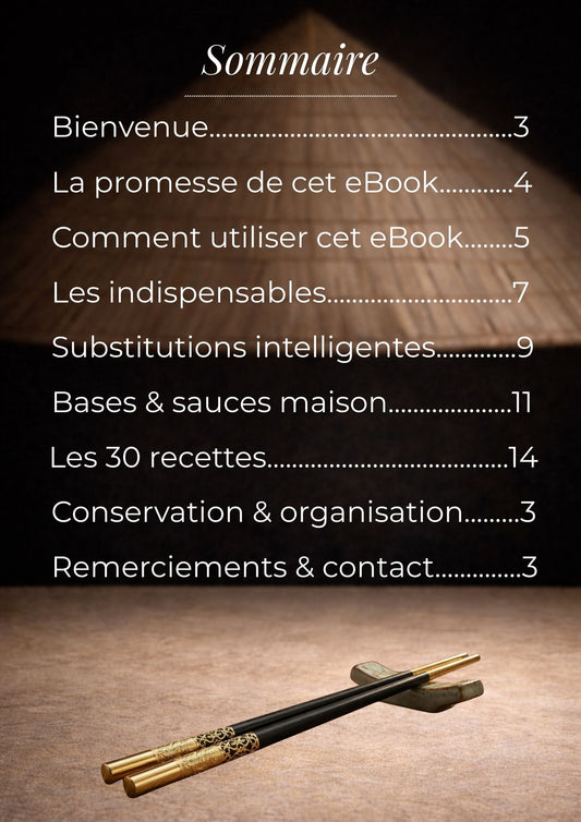 Saveurs d’Asie – 30 recettes faciles et gourmandes