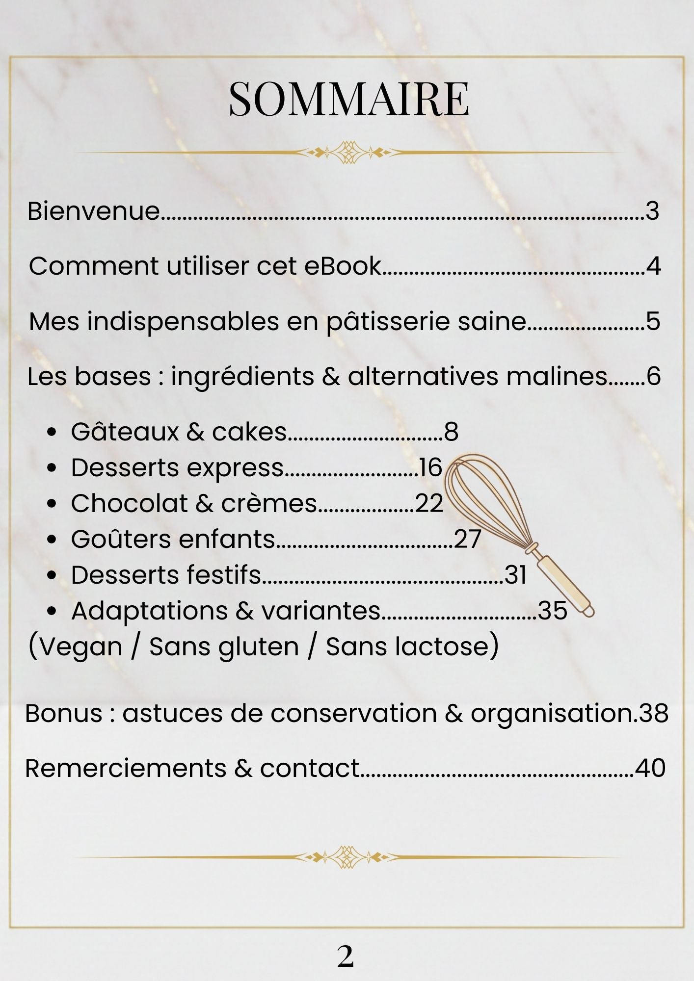 eBook Pâtisserie Saine & Gourmande-(format PDF)