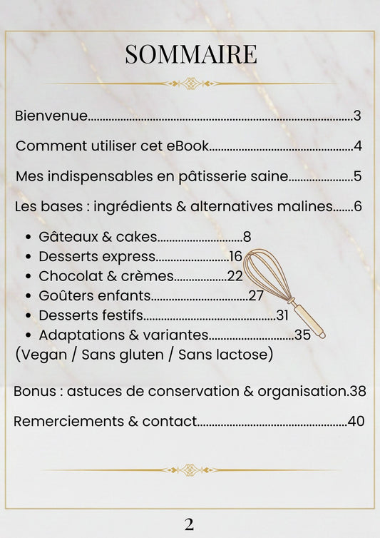 Pâtisserie saine & facile – 30 recettes gourmandes