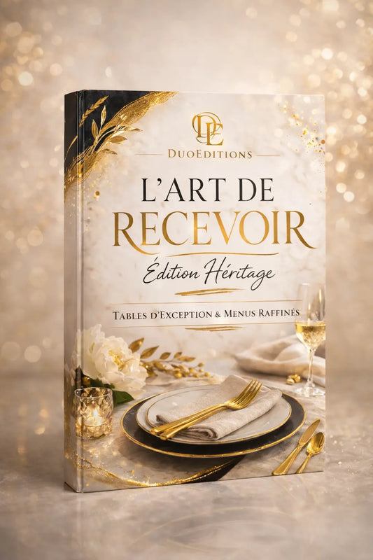 L’Art de Recevoir – Édition Héritage + Planner Offert | Organisez des Réceptions Élégantes & Sans Stress
