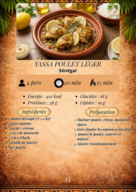 Saveurs d’Afrique – 30 recettes variées et gourmandes